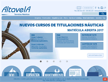 Tablet Screenshot of altavela.com